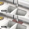 thumbnail image 4 of Pofeuu Skull and Roses Print Splash Guard for Sink Faucet Sink Gadgets-Splash Guard Behind Faucet Drip Catcher for Kitchen, Bathroom,Sink Mat, 4 of 7