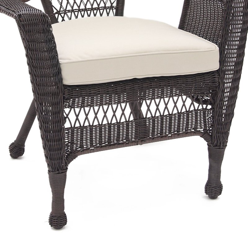 Jeco Wicker Lounge Chair - image 3 of 4