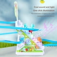 thumbnail image 4 of Kids Electric Climbing Stairs Toy DIY Small Penguin Dinosaur Rail Racing Track Music Roller Coaster Duck Toy For Baby Kids Gift 3Piglet, 4 of 6