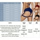 thumbnail image 3 of Pantalones cortos de yoga ajustados y sexys para mujer: color liso, realzan los glúteos, mezcla de poliéster, cintura alta, para deporte y uso informal., 3 of 4