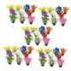 thumbnail image 5 of Kit de 50 piezas DIY de modelos de flores en miniatura para escenario, diorama, decoración, vegetación altura 5 cm, 5 of 9