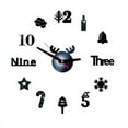 thumbnail image 2 of Pompotops Clearance Sales DIY Wall Clock 3D Mirror Sticker Home Office Decor Clock, 2 of 3