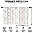 thumbnail image 2 of Blackout Kids Curtains,White Princess Castle Pattern Childrens Insulated Curtains Set Of 2,Bedroom Essentials,Toddler Room Decor 42"x54", 2 of 5