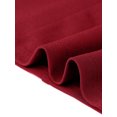 thumbnail image 4 of INSPIRE CHIC Mother's Day Sheath Pencil Dress for Women's Square Neck Short Sleeve Work Business Casual Cocktail Dresses XL Dark Red, 4 of 5