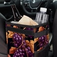 thumbnail image 6 of Grape Foldable Car Garbage Can with Lid, Leak-Proof Mini Trash Can and Hanging Storage Bag for Car, 6 of 6