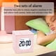 thumbnail image 4 of Cubo LED Reloj despertador digital Estudiante Luz de noche silenciosa Estudio de dormitorio Lámpara de iluminación de escritorio para niños sidaley HA001307-03B, 4 of 6