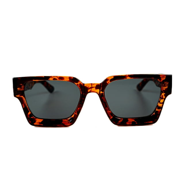 Baroc Square Print Lentes de Sol Carey Cuadrados Unisex UV400 Acetato Premium
