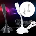 thumbnail image 3 of Micrófono de escritorio jinwen USB Omnidireccional 360 grados Condensador, 3 of 7