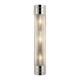 thumbnail image 2 of Alora Lighting WV348224VBPG Willard 3 Light 25" Tall Wall Sconce - Vintage Brass / Clear, 2 of 5