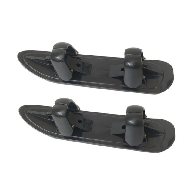 Almencla 2 Pieces Stroller Skis Child Winter Sledge Board for Sidewalks Paths Camping