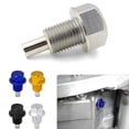 thumbnail image 3 of XCSM Car Magnetic Oil Drain Plug Oil Pan Bolt Screw Auto Accessories J3Z8, 3 of 9
