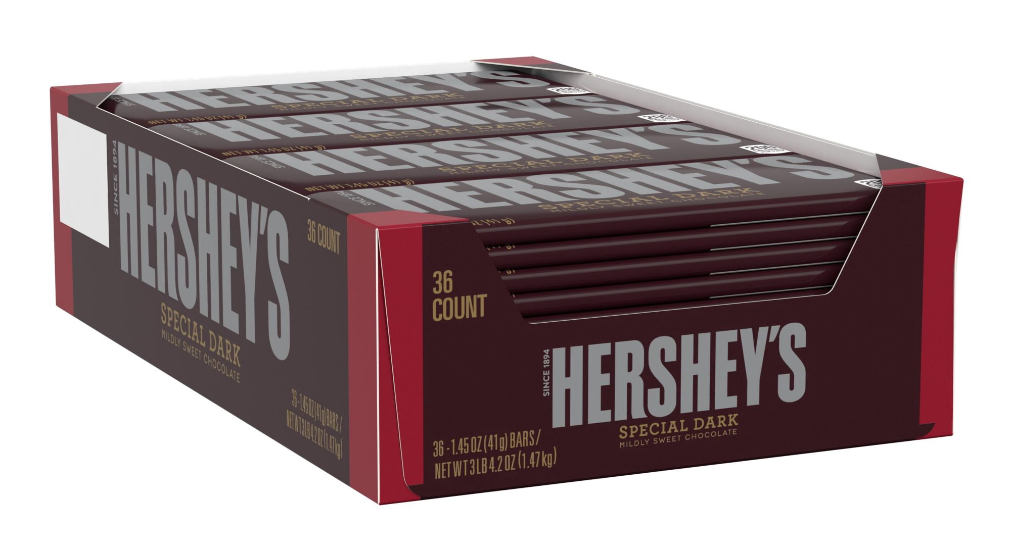 Product of Hershey's Special Dark Chocolate Bars, 36 ct.