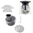 thumbnail image 4 of Kit de Coupe de Récipient de Robot Culinaire, Trancheuse de Robot Culinaire Efficace, Disque de Râpage, Ajustement Précis pour la Cuisson, 4 of 7