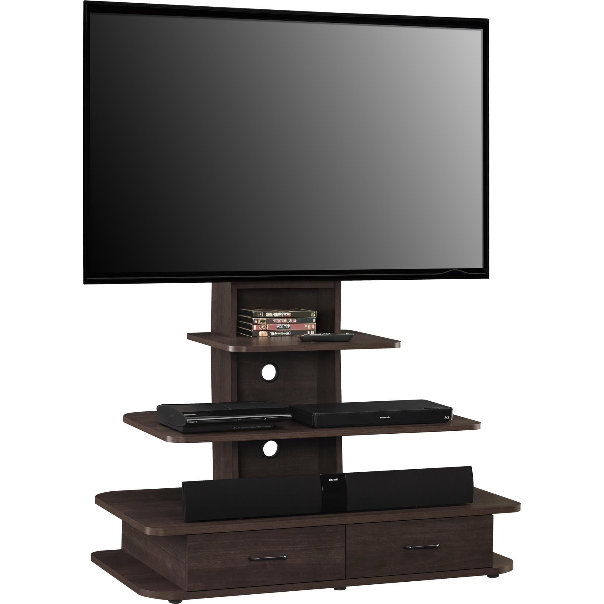 Ameriwood Home Lodi TV Stand for TVs up to 55 Rustic Oak 