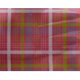 thumbnail image 4 of oneOone Georgette Viscose Fuschia Pink Fabric Madras Check Craft Projects Decor Fabric Printed By The Yard 42 Inch Wide, 4 of 4