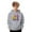 /c3Grey15, variant on Toddler Baby Girls Hoodie Sweatshirt Long Sleeve Graphic Print Hooded Pullover With Pockets Casual Youth Spring Fall Cool Home Top,Black,18-24 Months