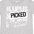 thumbnail image 4 of Inktastic Lupus Picked The Wrong Diva Girls Toddler T-Shirt, 4 of 5