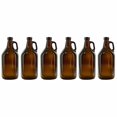 thumbnail image 3 of Strange Brew's 1/2 Gallon Amber Growlers (Case of 6) with Polyseal Caps, 3 of 3