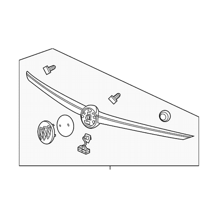 Genuine OE GM Molding Assembly - 22753139