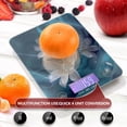 thumbnail image 5 of High Precision Digital Kitchen Scale Tempered Glass Food Scale Multifunction Scale Small Kitchen Appliances Abstract Art Flower, 5 of 7
