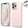 thumbnail image 1 of Entronix Funda de Silicona para iPhone 13 Pro Max, Suave Al Tacto, Antiarañazos y Antigolpes, Color Rosa, 1 of 4