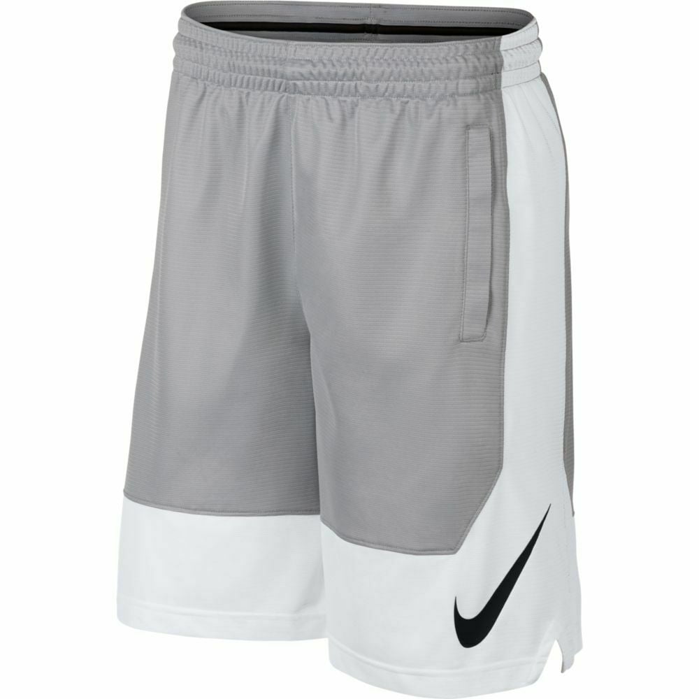 Nike Men's Asymmetrical DriFIT Basketball Shorts 925799013 Wolf Grey