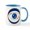White/Blue Inside, variant on CafePress - Blue Evil Eye With Gold Accents Mugs - 11 oz Ceramic Mug - Novelty Coffee Tea Cup