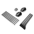 thumbnail image 3 of Accelerator Brake Foot Pedal, Stainless Steel Fuel Gas Brake Pads Set Replacement For  C E S GLC GLK SLK CLS SL Class, 3 of 8