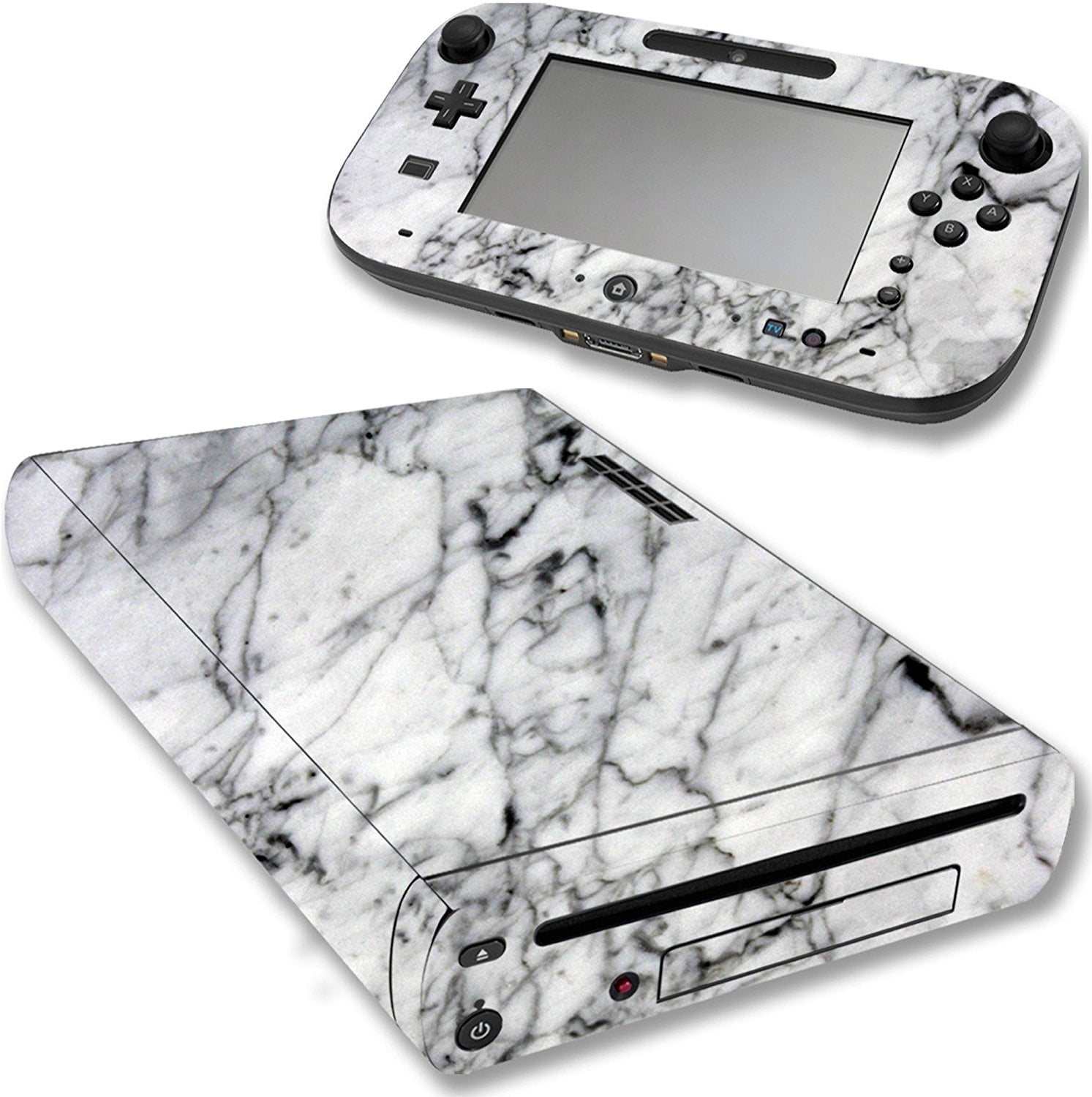 Vwaq Wii U Console Marble Skin Nintendo Wii U Decal Sticker Covers