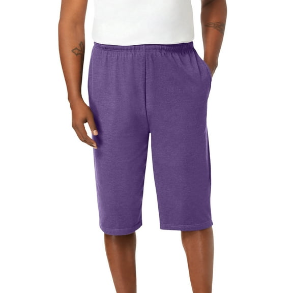 KingSize Men's Big & Tall Lightweight Longer Length Jersey Shorts