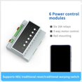 thumbnail image 3 of 2X Módulo de Interruptor de Relé Tuya Smart Zigbee de 6 Canales Módulo de Control de Electrodomésticos de Control Remoto Compatible con Control de Motor de 3 Vías, 3 of 5