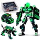 thumbnail image 1 of JitteryGit Robot Policía Juguete de Construcción de Tallos para Niños | Regalo para Niños de 6 7 8 9 10 11 Años, 1 of 8