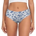 thumbnail image 1 of Balery Rabbit And Butterfly Ropa Interior de Algodón para Mujer con Dibujo – Braguitas Cómodas y Elásticas, Estilo Clásico-Medium, 1 of 6