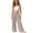 Khaki, variant on ITSAME Girls Cotton Wide Leg Pants High Waist Drawstring Breathable Loose Casual Pants for Kids Light Blue Size 5T