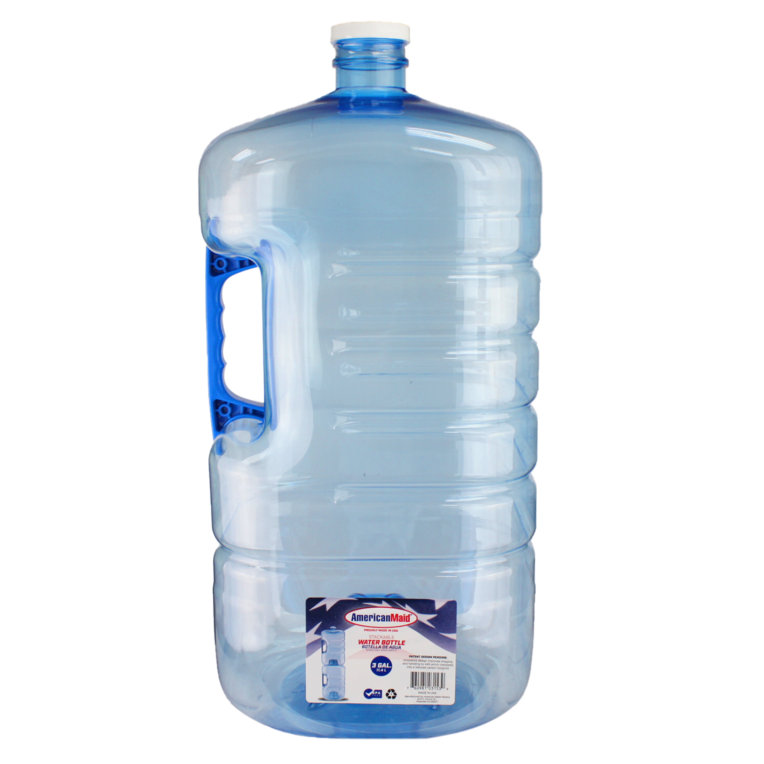 Maid 5 Gal Water Bottle, BPA Free,Durable, Easy to Carry, for Top and  Bottom Loa