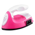 thumbnail image 3 of arctrm Mini Iron Portable Craft Iron Electric Sewing Iron Heat Press Machine DIY Function Suitable for Children Handmade Travel Crafting Projects Gift Giving Dark Pink, 3 of 10