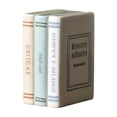 thumbnail image 2 of HongHeng Decorative Book Vase for Flowers, White Ceramic Vases for Modern Home Decor, Cute Bookish Planter Pot for Bookshelf/Dining Table/office Desk, Unique Vase for Book Lovers, 2 of 6
