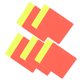 thumbnail image 4 of Tarjetas De Expulsión De Fútbol, ​​juego De 5 Tarjetas De árbitro De Fútbol, ​​tarjetas De Penalización De árbitro, Tarjeta Roja Y Amarilla De Fútbol Para árbitro, 4 of 8