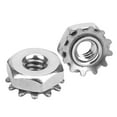 thumbnail image 3 of Tuerca dentada de Acero 100 piezas Bling Bling Piezas de robot industrial grado profesional, 3 of 7