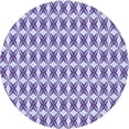 thumbnail image 1 of Ahgly Company Machine Washable Indoor Round Transitional Slate Blue Area Rugs, 7' Round, 1 of 7