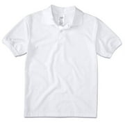 Boy's Official School Uniform Short-Sleeve Polo