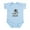 Sky Blue, variant on CafePress - Joshua Tree Body Suit - Baby Light Bodysuit, Size Newborn - 24 Months