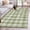 Green, variant on Sage Green Plaid Area Rug 8x10 Washable Rug Non Slip Modern Art Checkered Farmhouse Large Area Rug Soft Stainresistant Indoor Floor Carpet for Living Room Bedroom Home Office Dining Room Nursery