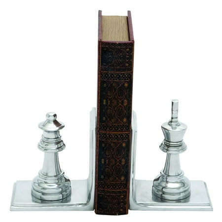 Woodland Import 28361 Metal Bookend Pair with Broad Stable Base