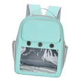 thumbnail image 6 of Cat Carrier Backpack Breathable Clear Window Carrying Bag for Outdoor, 6 of 8