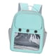 thumbnail image 5 of Mochila para perros, portátil, de viaje, de tela Oxford Verde, 5 of 9