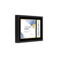 thumbnail image 3 of Melannco 8.5'' x 10'' Black MDF 2 lb Diploma Frame, 3 of 7
