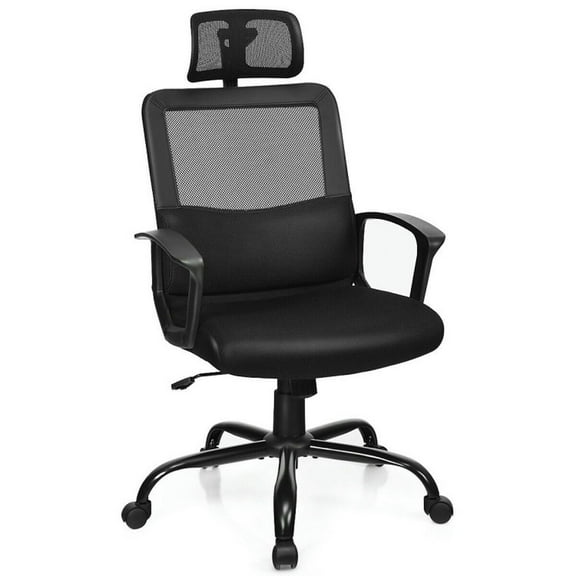 Resenkos Mesh Office Chair High Back Ergonomic Swivel Chair, Home Office Computer Desk Chair, Small Office Chair for Bedroom,Study