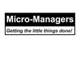 thumbnail image 2 of CafePress - Micro Managers: Getting The Little Things Done! Mu - 11 oz Ceramic Mug - Novelty Coffee Tea Cup, 2 of 4
