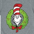 thumbnail image 3 of The Cat in the Hat - Cat Wreath - Toddler And Youth Short Sleeve Graphic T-Shirt, 3 of 5